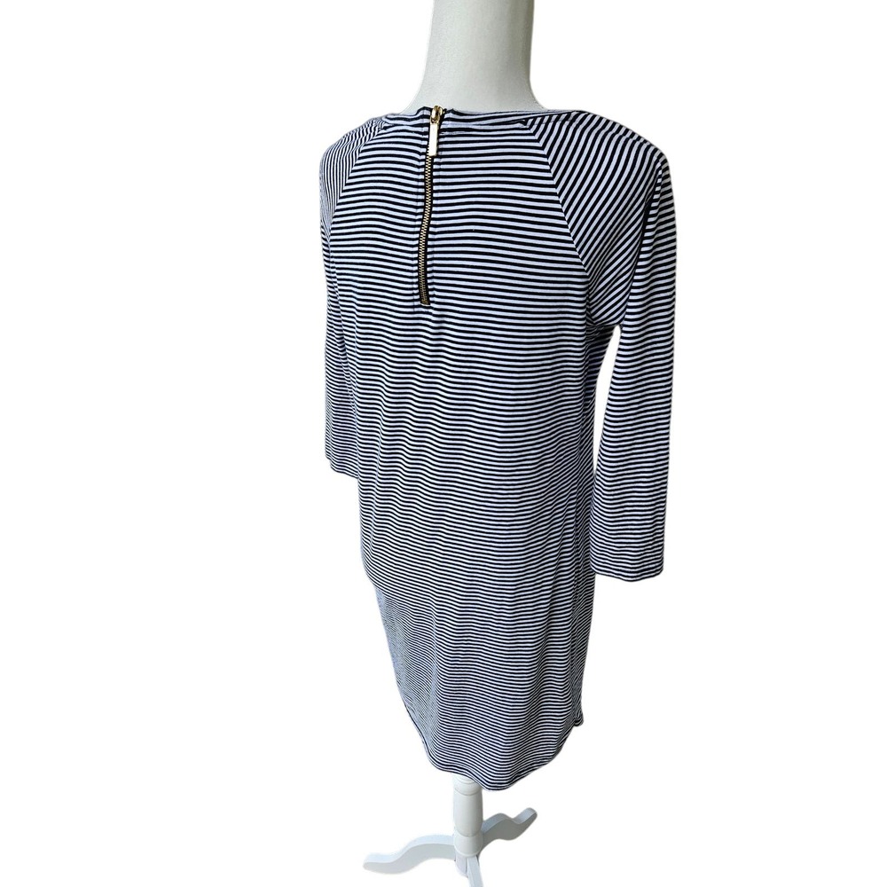 Women’s medium Michael kors logo striped dress - Picture 3 of 4